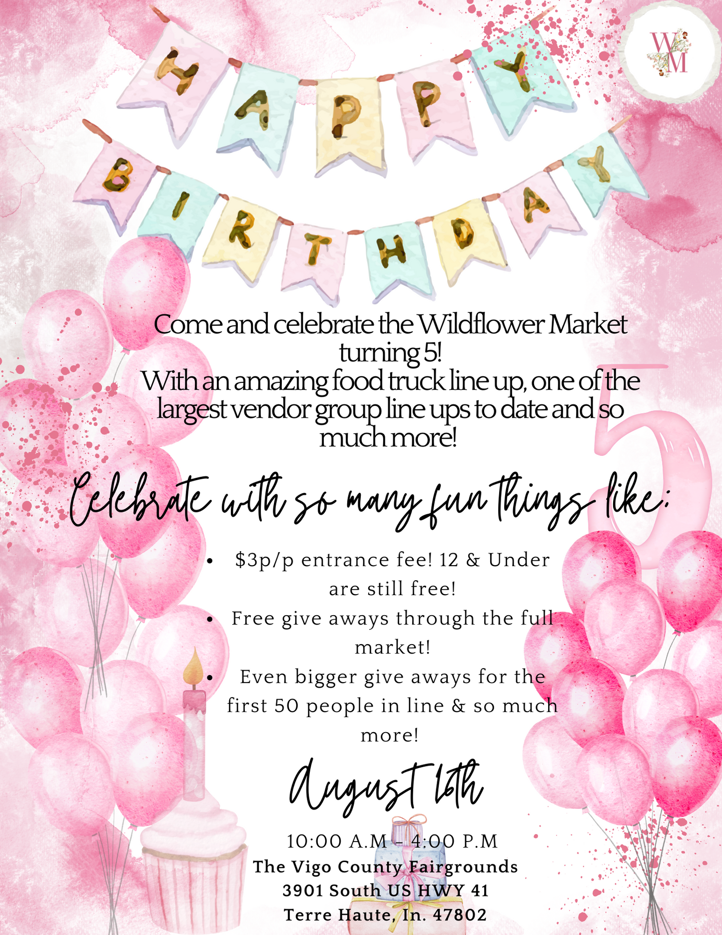The Wildflower Market Tickets